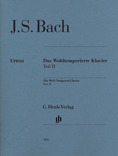 Das Wohltemperierte Klavier, Teil 2, BWV 870-893. Urtext. 9790201810164