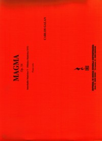Magma opus 54, Interludio Matérico V-Música Matérica XVI, para piano