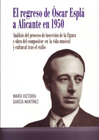 El regreso de Óscar Esplá a Alicante en 1950. 9788477845713