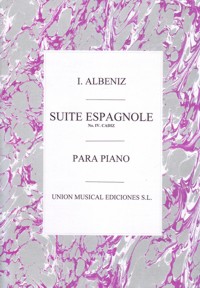 Suite espagnole nº IV: Cádiz (canción), para piano. 9780711942561