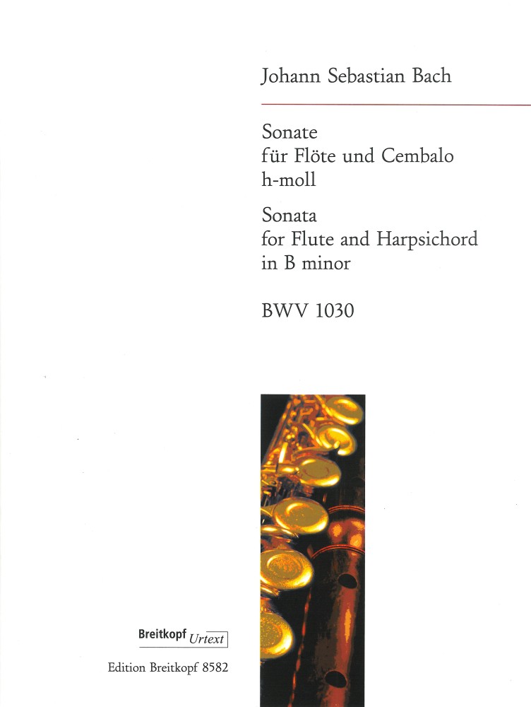 Sonate h-moll BWV 1030 für Flöte und Cembalo