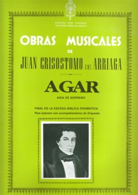 Agar. Aria de soprano con acompañamiento de orquesta. General y partes. 55576