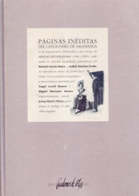 Páginas inéditas del Cancionero de Salamanca