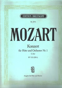 Concerto for Flute and Orchestra No. 1 in G major, KV 313 (285c)