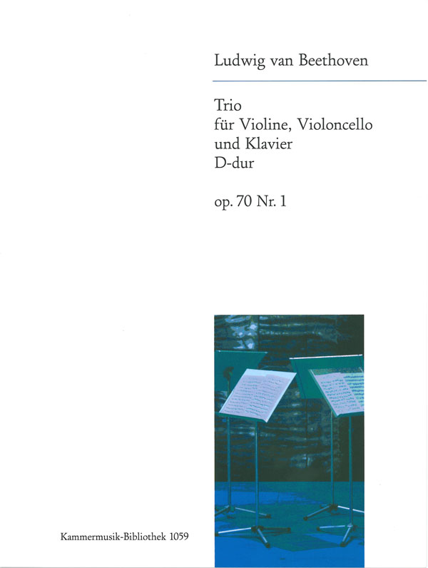 Trio for Violin, Violoncello and Piano, op. 70, nr. 1. 9790004500255