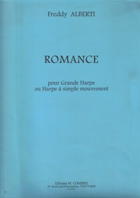 Romance, pour Grande Harpe ou Harpe à simple mouvement. 55923
