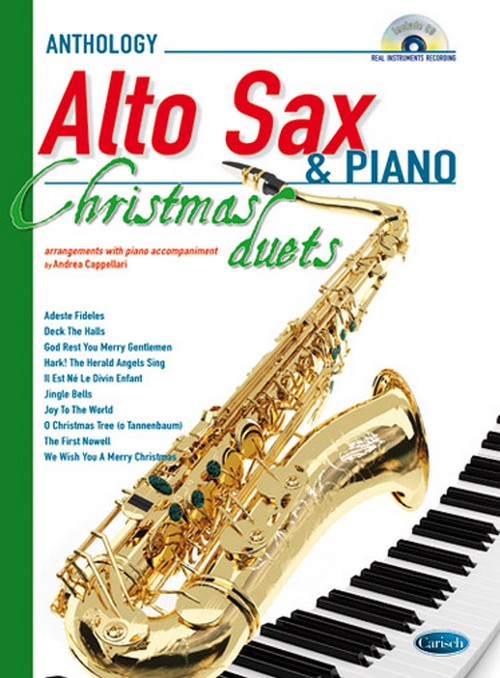 Anthology Christmas Duets. Saxofón alto & piano. 9788850723393