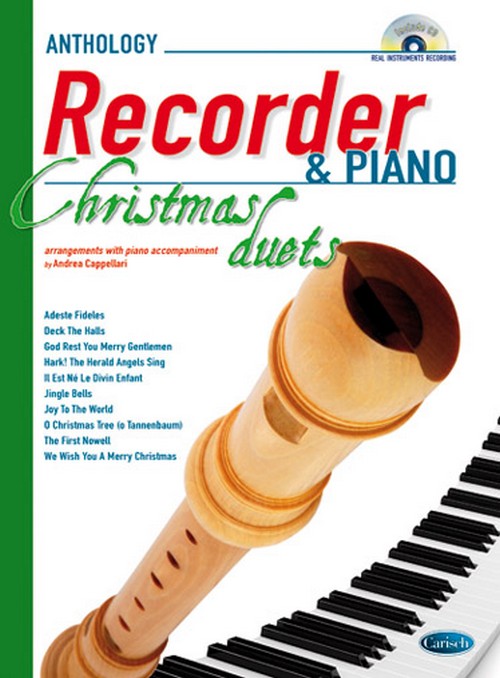 Anthology Christmas Duets. Recorder & piano. 9788850723379