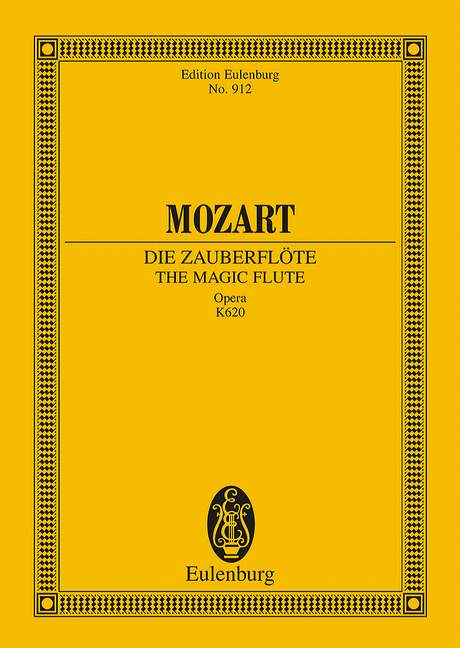 Die Zauberflöte, KV 620. Study Score. 9783795769543