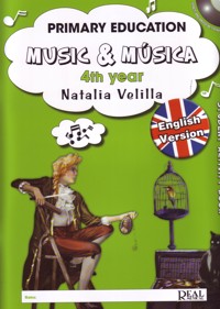 Music & Música, vol. 4 (Student Activity Book). Primary Education + DVD. 9788438711705