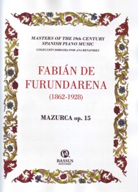 Mazurca, op. 15. Piano. 9790901314559