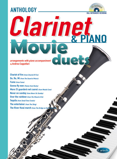 Anthology Movie Duets: Clarinet & Piano. 10 arrangements with piano accompaniment