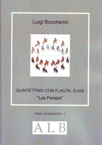 Quintettino en Re mayor, op. 19, nº 6, G. 430, "Las Parejas", para flauta y cuarteto de cuerdas