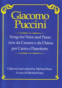 Songs for voice and piano