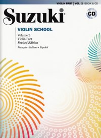V. 2. Violin Part. Suzuki Violin School + CD. Revised Edition