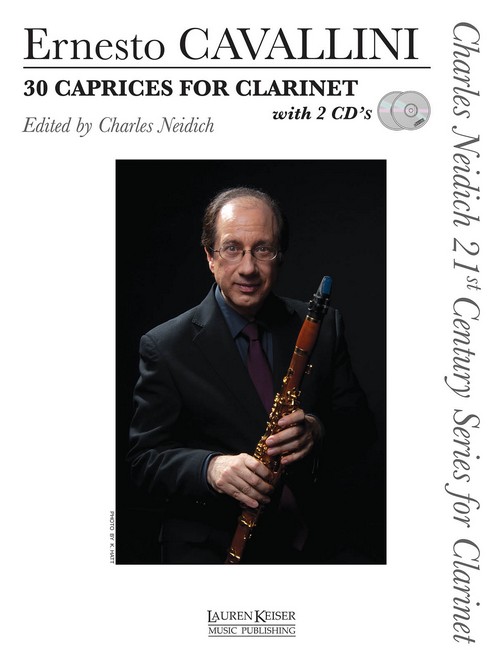 30 Caprices for Clarinet, with 2 CDs