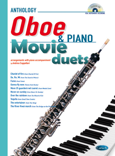 Anthology Movie Duets: Oboe & Piano. 10 arrangements with piano accompaniment. 9788850725670