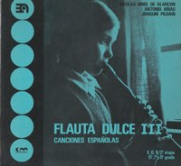 Flauta dulce, III: canciones españolas. 9788438100134