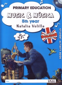 Music & Música, vol. 5 (Student Activity Book). Primary Education + DVD. 9788438712047