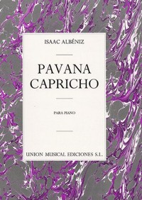 Pavana capricho, para piano