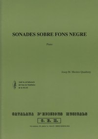 Sonades sobre fons negre, per a piano