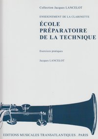 École préparatoire de la technique, exercices pratiques, clarinette