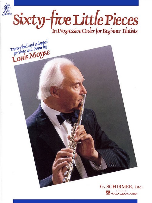 Sixty-Five Little Pieces For Beginner Flautists, Flute and Piano. 9780793548149