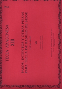 Pasos, intentos y otras piezas para tecla de Basilio de Sessé (1756-1816). 9790801219282