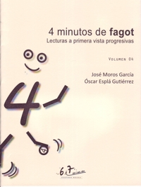 4 minutos de fagot 04. Lecturas a primera vista progresivas. 9790801288226