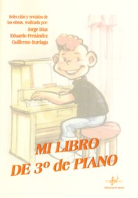 Mi libro de tercero de piano. 9788495262691