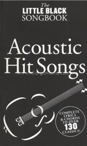 The Little Black Songbook: Acoustic Hits Songs