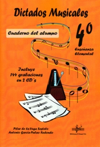 Dictados musicales. 4º (Elemental)