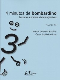 4 minutos de bombardino 03. Lecturas a primera vista progresivas. 9790801288615