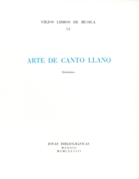 Arte de canto llano