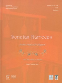 Sonatas barrocas, vol II. Archivo Musical de Chiquitos