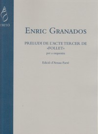 Preludi de l'acte tercer de Follet per a orquestra