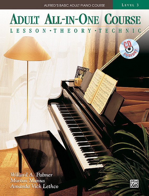 Alfred's Basic Piano Library: Adult All-In-One Course Level 3 (+CD)