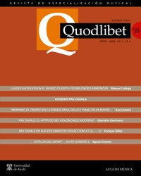 QUODLIBET. Nº 58. Enero-Abril 2015