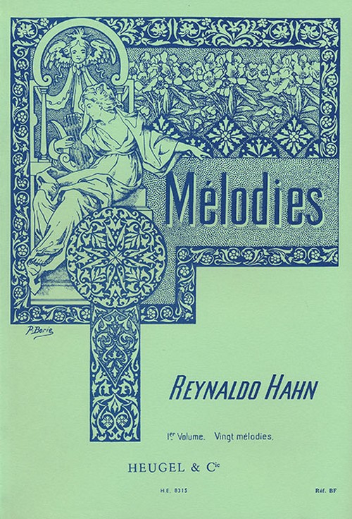 Mélodies, vol. 1, Vingt mélodies, chant et piano