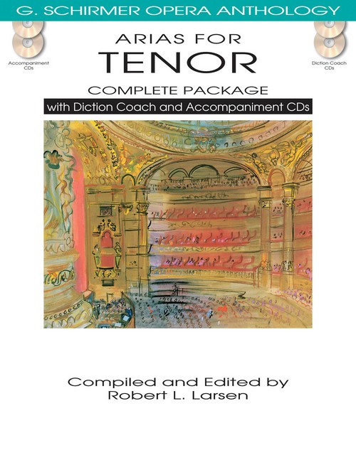 Arias for Tenor (Tenor and Piano). Complete Package with Diction Coach and Accompaniment CDs. 9781480328518