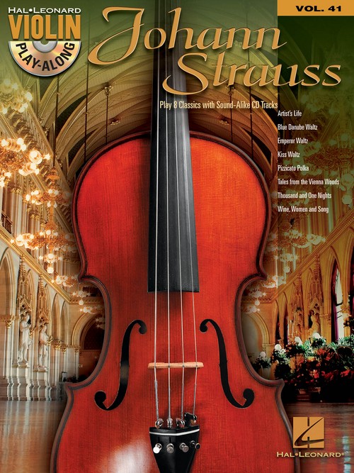 Violin Play-Along, vol. 41: Johann Strauss. 9781480350991