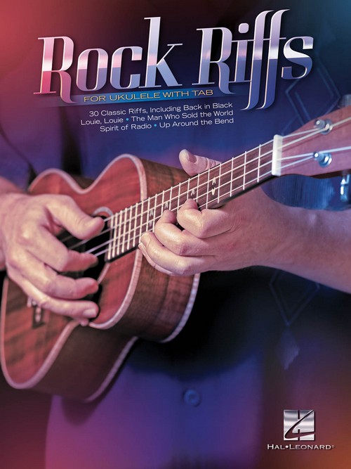 Rock Riffs for Ukulele with Tab. 9781480390942