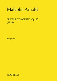 Guitar Concerto, op. 67 (1959), Study Score