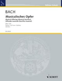 Musical Offering, BWV 1079. Full Score. 9790001157186