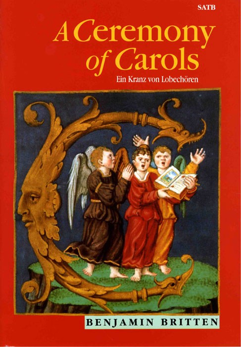 A Ceremony of Carols, op. 28, Mixed Choir (SATB) and Harp (Piano). 9790060014116