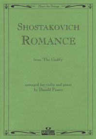 Romance, from "The Gadfly", for violin and piano. 9789043139632