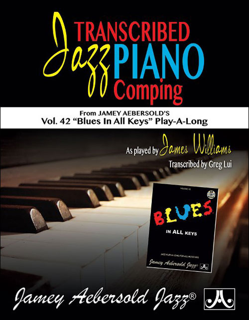 Transcribed Jazz Piano Comping from Aebersold Vol. 42 "Blues in All Keys"