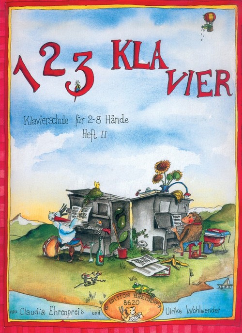 1 2 3 Klavier. Heft 2