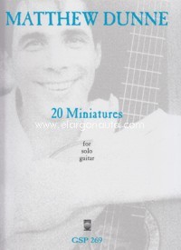 20 Miniatures for solo guitar. 63947