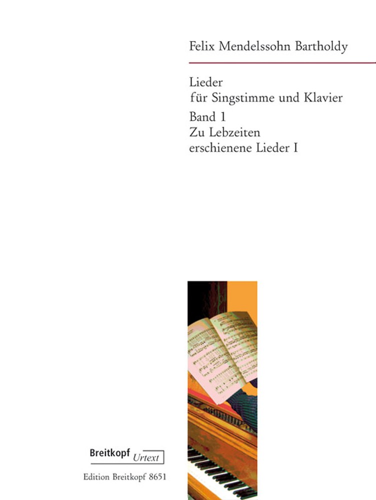 Songs. Vol 1: Songs Published during the Composer?s Lifetime I. Urtext Edition. 9790004183267